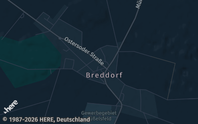 Heizung Map of Breddorf