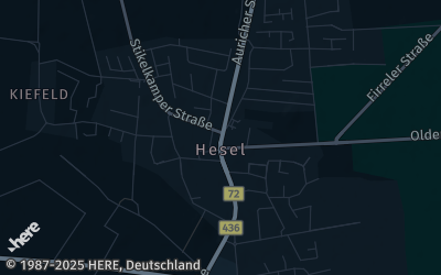 Heizung Map of Hesel