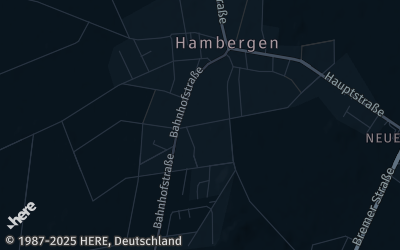 Heizung Map of Hambergen bei Bremen