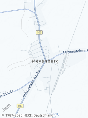 Here Map of Meyenburg