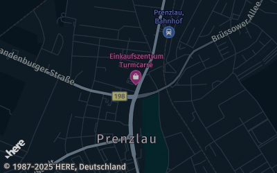 Heizung Map of Prenzlau