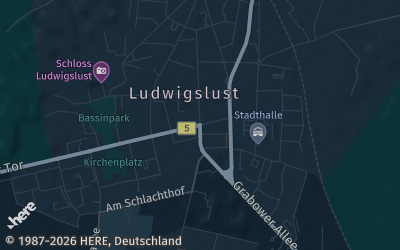 Heizung Map of Ludwigslust