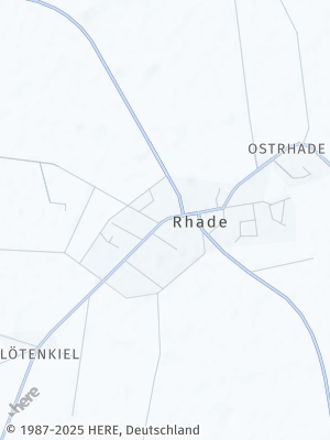 Here Map of Rhade bei Zeven