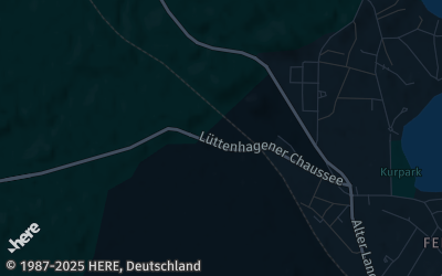 Heizung Map of Feldberger Seenlandschaft