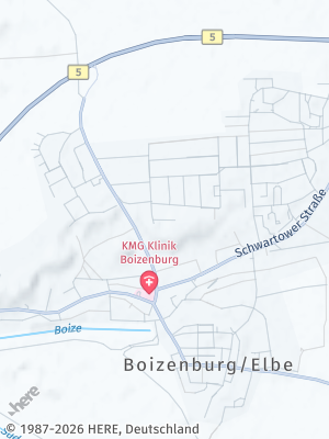 Here Map of Boizenburg / Elbe