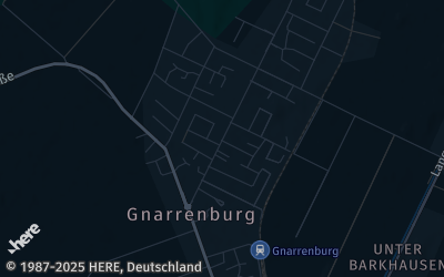 Heizung Map of Gnarrenburg