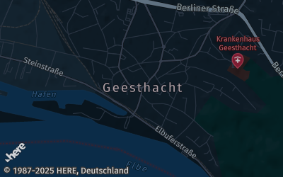 Heizung Map of Geesthacht