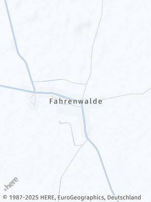 Here Map of Fahrenwalde