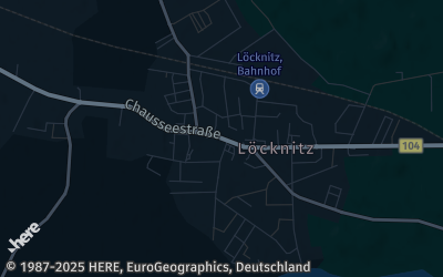 Heizung Map of Löcknitz