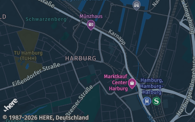 Heizung Map of Harburg