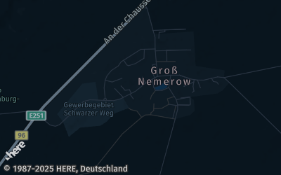 Heizung Map of Groß Nemerow