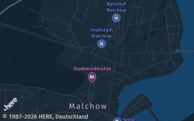 Heizung Map of Malchow