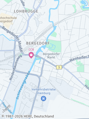 Here Map of Bergedorf