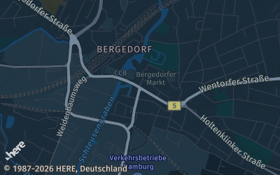 Heizung Map of Bergedorf