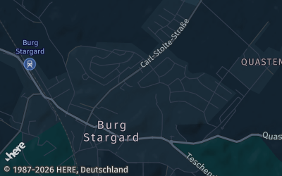 Heizung Map of Burg Stargard