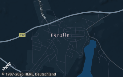Heizung Map of Penzlin bei Waren