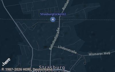 Heizung Map of Strasburg