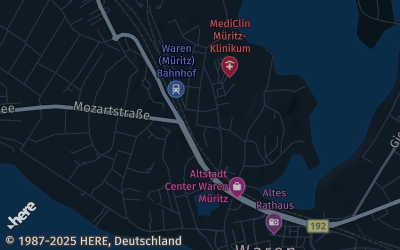 Heizung Map of Waren