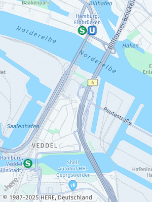 Here Map of Veddel