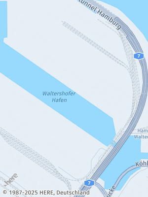 Here Map of Waltershof