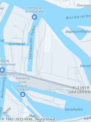 Here Map of Kleiner Grasbrook
