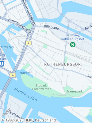 Here Map of Rothenburgsort