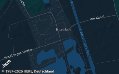 Heizung Map of Güster