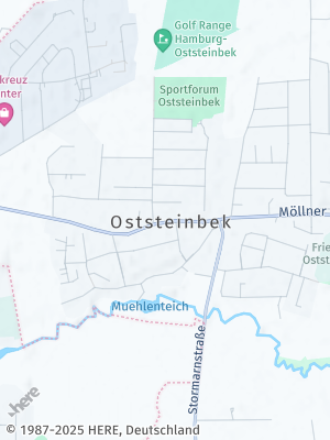 Here Map of Oststeinbek
