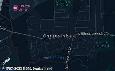 Heizung Map of Oststeinbek