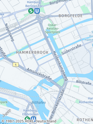 Here Map of Hammerbrook