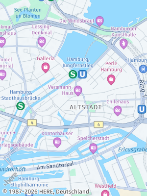 Here Map of Hamburg-Mitte