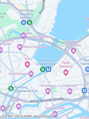 Here Map of Hamburg