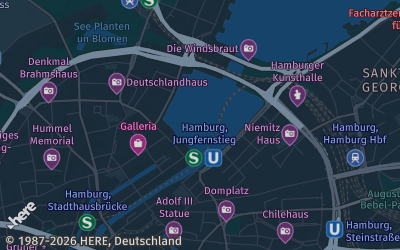 Heizung Map of Hamburg