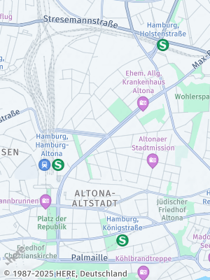 Here Map of Altona