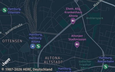 Heizung Map of Altona