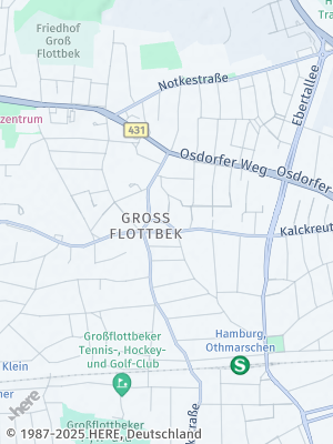 Here Map of Groß Flottbek