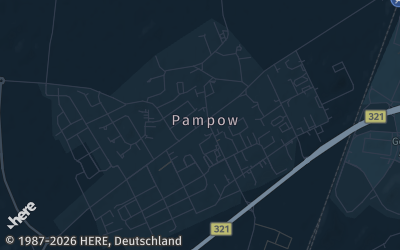 Heizung Map of Pampow bei Schwerin