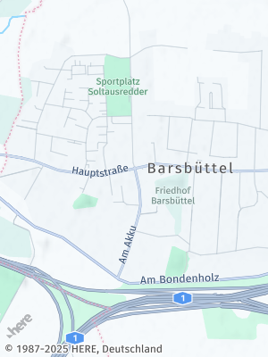 Here Map of Barsbüttel