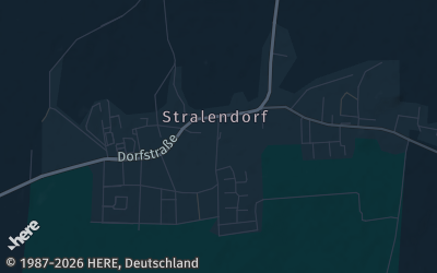 Heizung Map of Stralendorf bei Schwerin