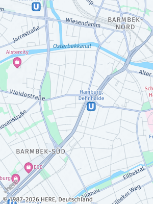 Here Map of Barmbek-Süd