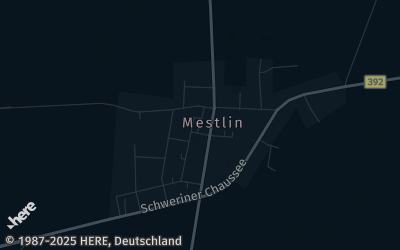 Heizung Map of Mestlin