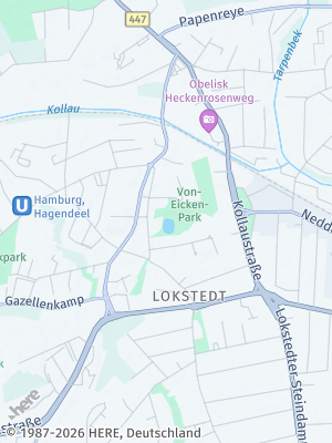 Here Map of Lokstedt