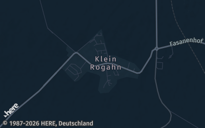Heizung Map of Klein Rogahn