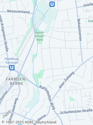 Here Map of Farmsen-Berne