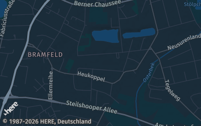 Heizung Map of Bramfeld