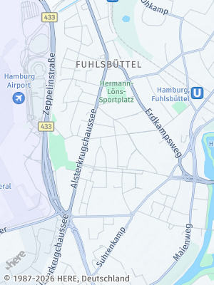 Here Map of Fuhlsbüttel
