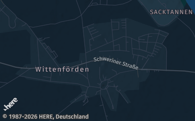 Heizung Map of Wittenförden