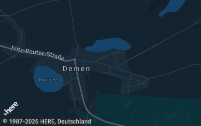 Heizung Map of Demen