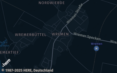 Heizung Map of Wremen