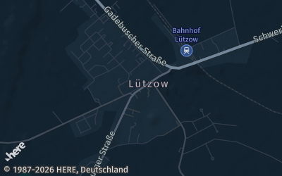 Heizung Map of Lützow